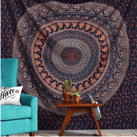 Indian Mandala hanging tapestry tapestry - Amazitshop