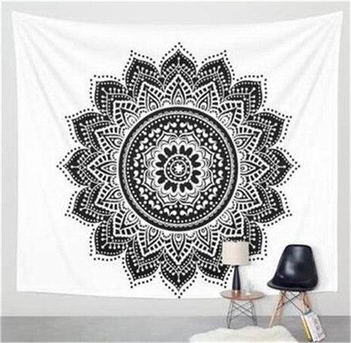 Indian Mandala Tapestry Tapestry Background Fabric - Amazitshop