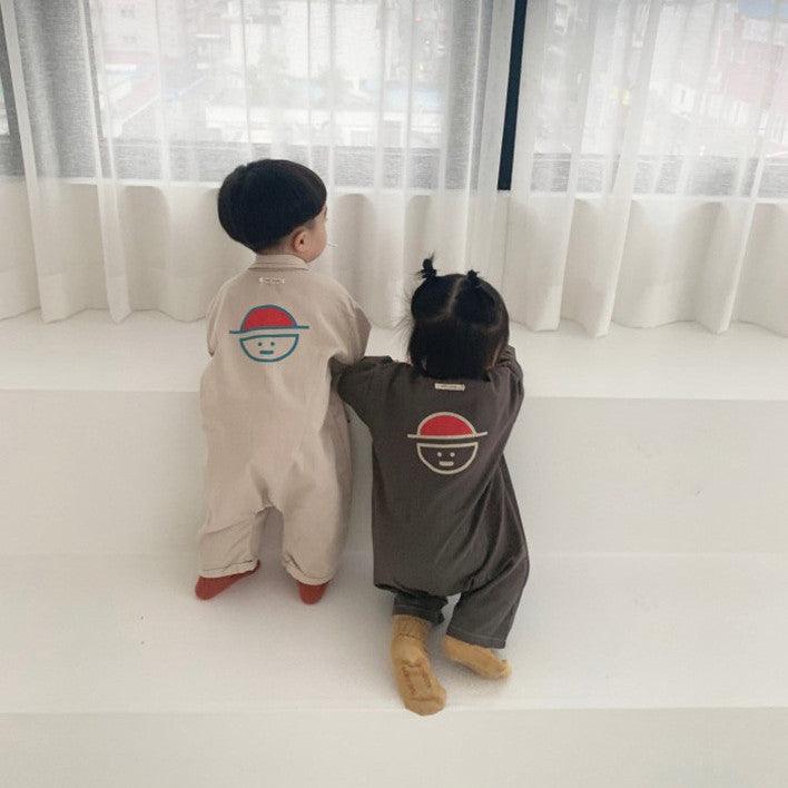 Ins Korean Baby Autumn One - Piece Outerwear For Boys And Girls - Amazitshop