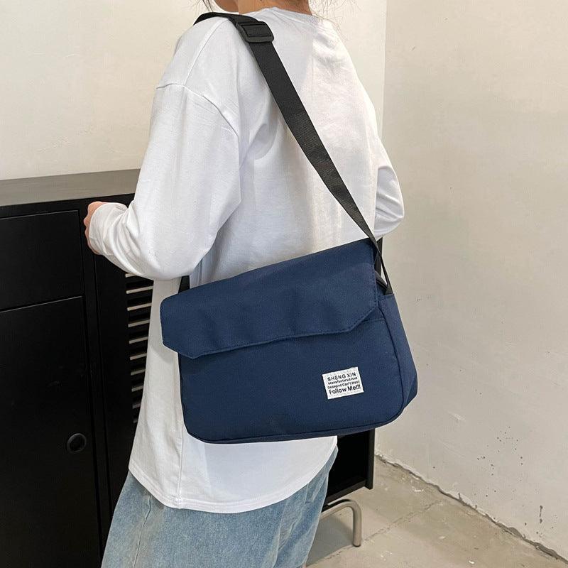 Ins Messenger Bags Women Men Crossbody Shoulder Bag Casual Couple Small Flap Bag - Amazitshop