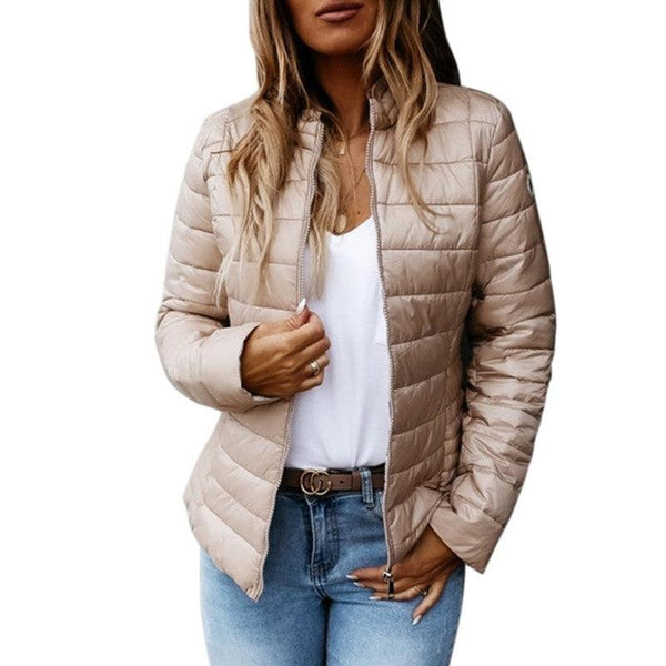 Jacket Winter Jackets For Women Basic Blue Sport New - Amazitshop