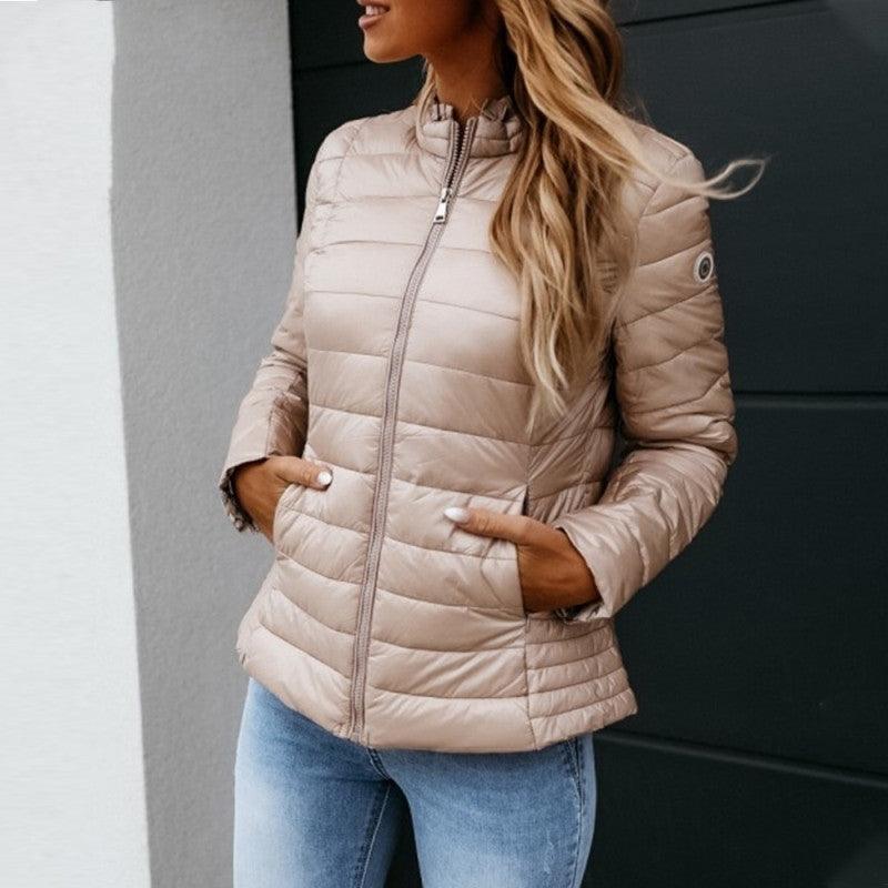 Jacket Winter Jackets For Women Basic Blue Sport New - Amazitshop