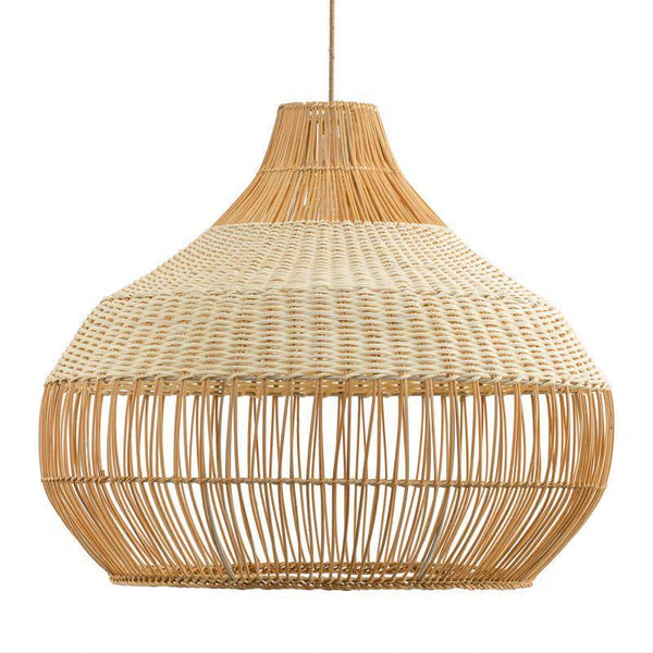 Japanese Lighting Creative Rattan Art Rattan Woven Lampshade Bedroom Restaurant - Amazitshop