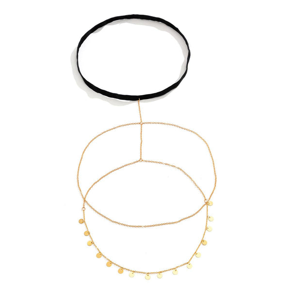 Jewelry Elastic Chain Geometric Body Chain Simple - Amazitshop