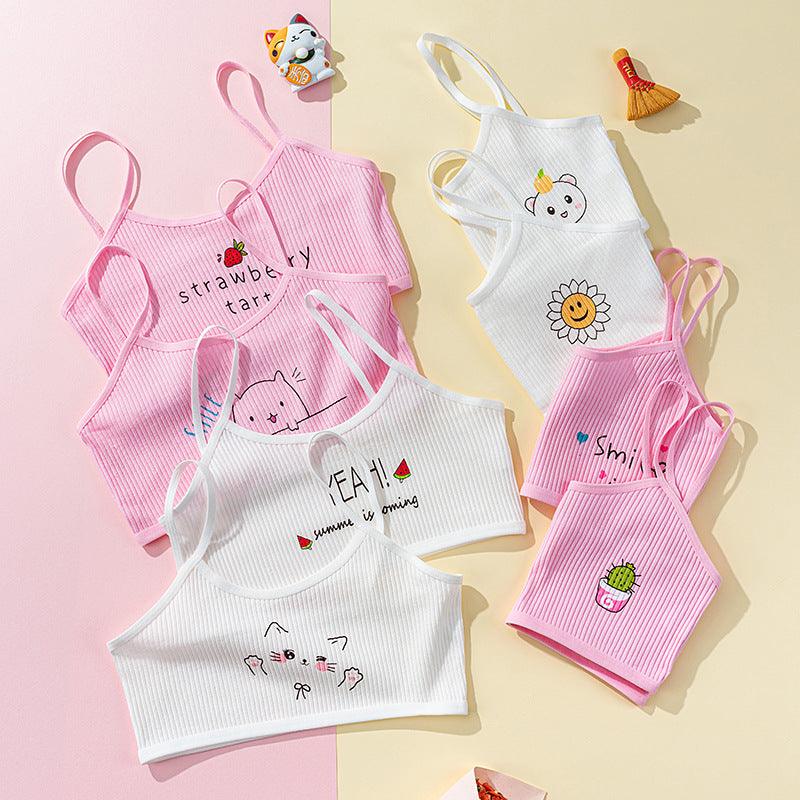 Junior High School Girl's Bra Tube Top - Amazitshop