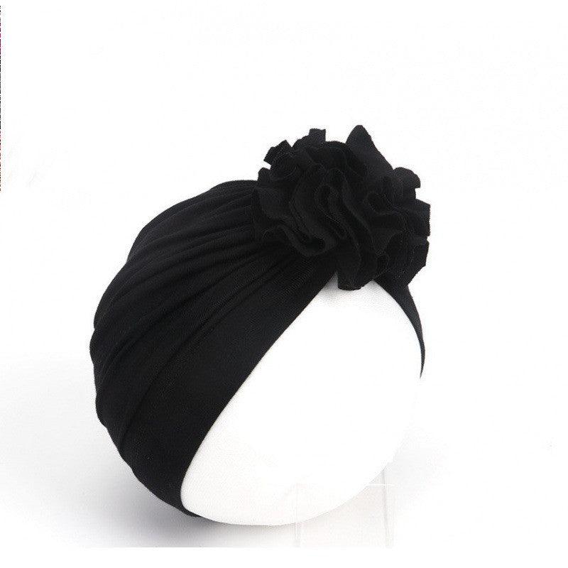 Kids Flower Hat Newborn Baby Indian Turban Cap Girl Headwear - Amazitshop