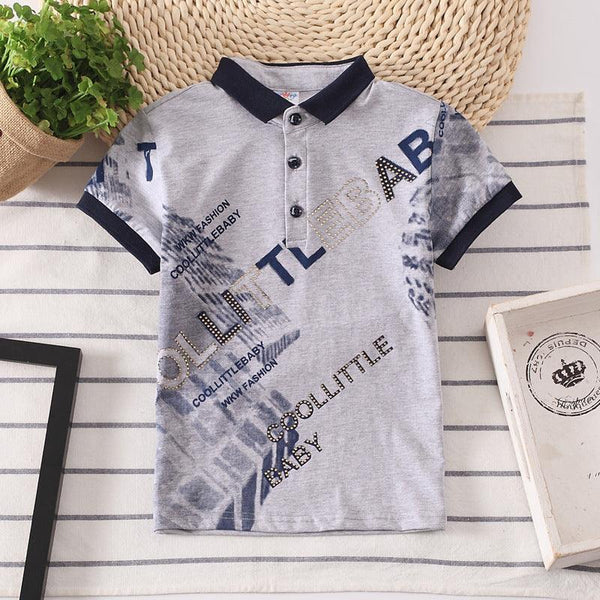 Kids Shirt Boys Tops Children Clothes Wear - Amazitshop