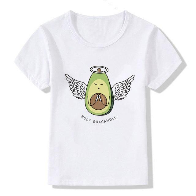 Kids Summer New Cute Vegan Boys Girls T Shirt - Amazitshop
