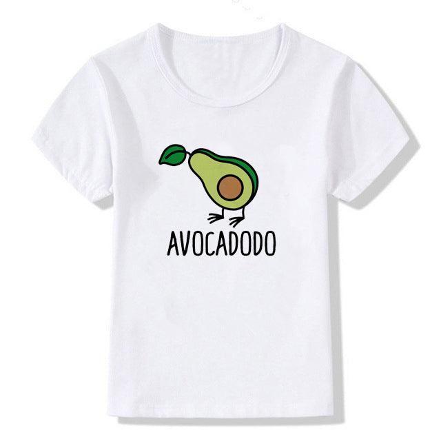 Kids Summer New Cute Vegan Boys Girls T Shirt - Amazitshop