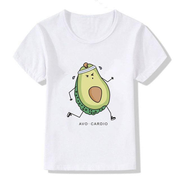 Kids Summer New Cute Vegan Boys Girls T Shirt - Amazitshop