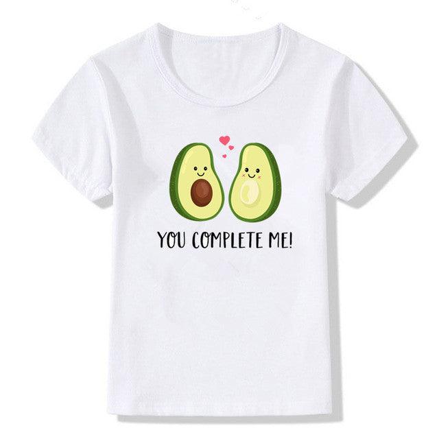 Kids Summer New Cute Vegan Boys Girls T Shirt - Amazitshop