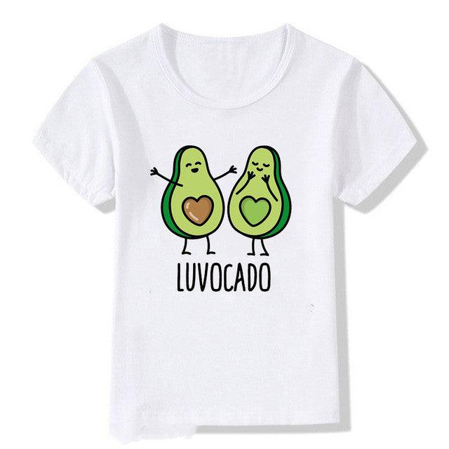 Kids Summer New Cute Vegan Boys Girls T Shirt - Amazitshop