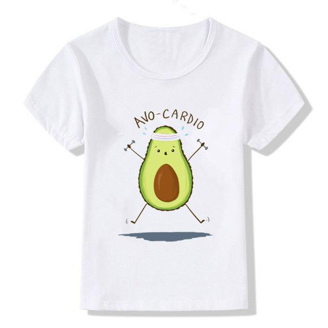 Kids Summer New Cute Vegan Boys Girls T Shirt - Amazitshop