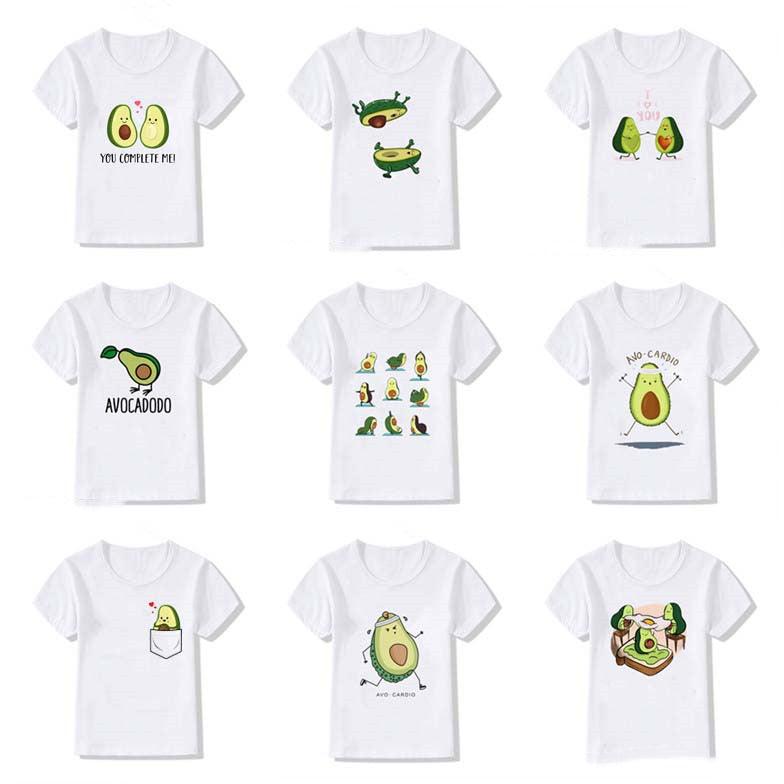 Kids Summer New Cute Vegan Boys Girls T Shirt - Amazitshop