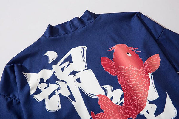 Kimono Koi Popular Three - quarter Sleeve Shirt - Amazitshop