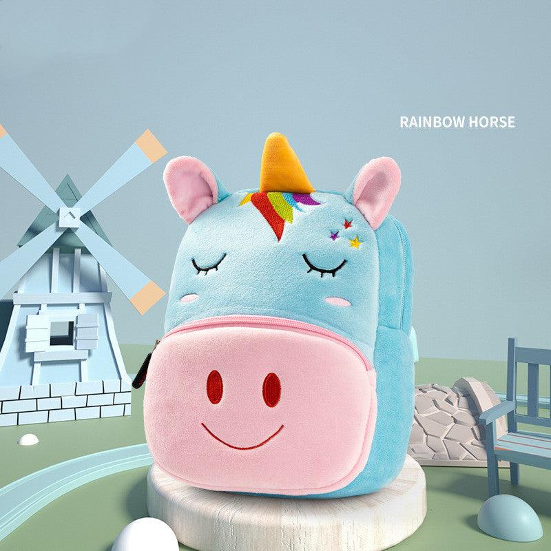 Kindergarten Boys And Girls Small Schoolbag Cute Children Backpack - Amazitshop