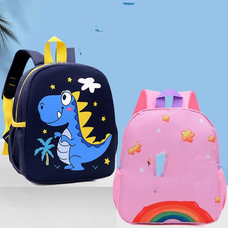Kindergarten Men's And Women's Burden Reduction Decompression Anti - lost Fashion All - match School Bag Cartoon Student Schoolbag Wholesale - Amazitshop