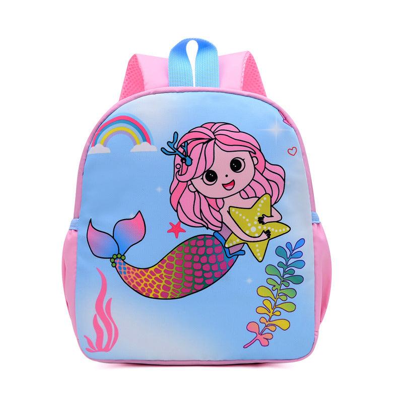Kindergarten Men's And Women's Burden Reduction Decompression Anti - lost Fashion All - match School Bag Cartoon Student Schoolbag Wholesale - Amazitshop