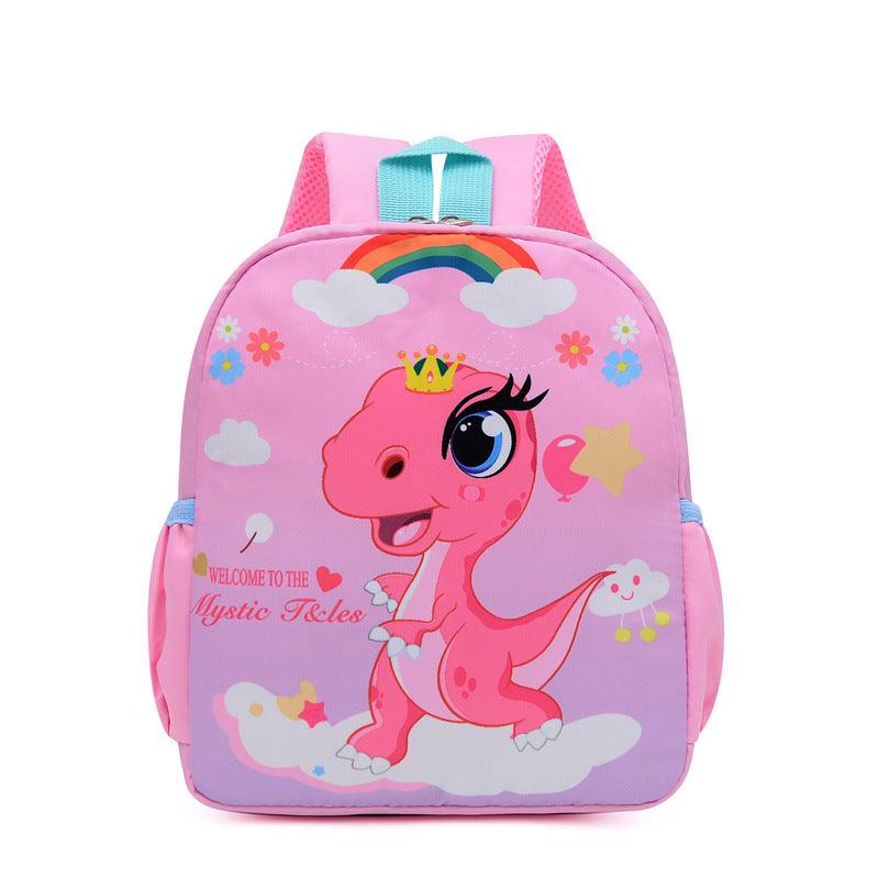 Kindergarten Men's And Women's Burden Reduction Decompression Anti - lost Fashion All - match School Bag Cartoon Student Schoolbag Wholesale - Amazitshop