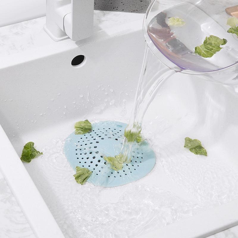 Kitchen Bathroom Sink Anti - blocking Floor Drain Filter Cover - Amazitshop