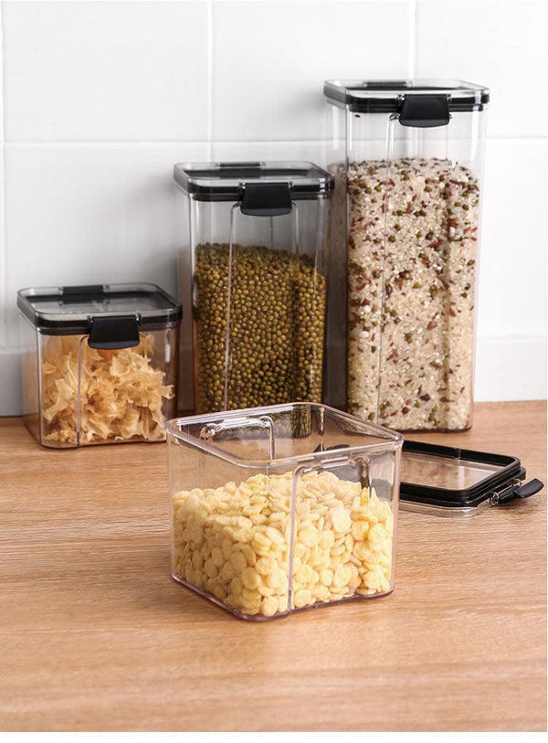 Kitchen Storage Sealed Cans Square Food Preservation Storage Tanks - Amazitshop