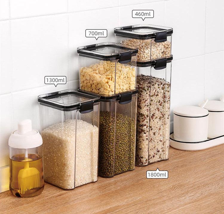 Kitchen Storage Sealed Cans Square Food Preservation Storage Tanks - Amazitshop