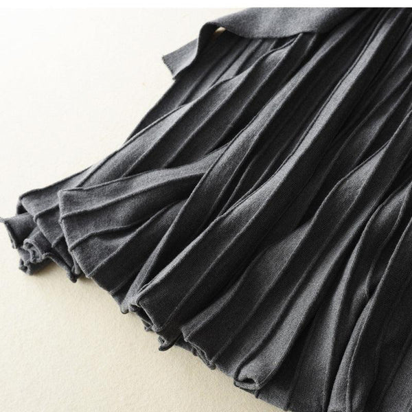 Knit bottom skirt - Amazitshop