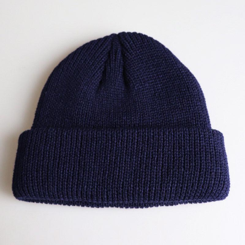 Knitted Woolen Cap Men And Women Melon Leather Cap - Amazitshop
