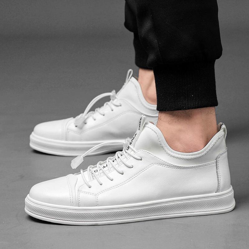 Korean Fashion Shoes Breathable Low Top Casual Shoes Men - Amazitshop