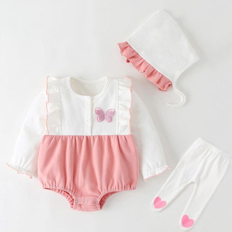 Korean Newborn Baby Clothes Princess Dress - Amazitshop