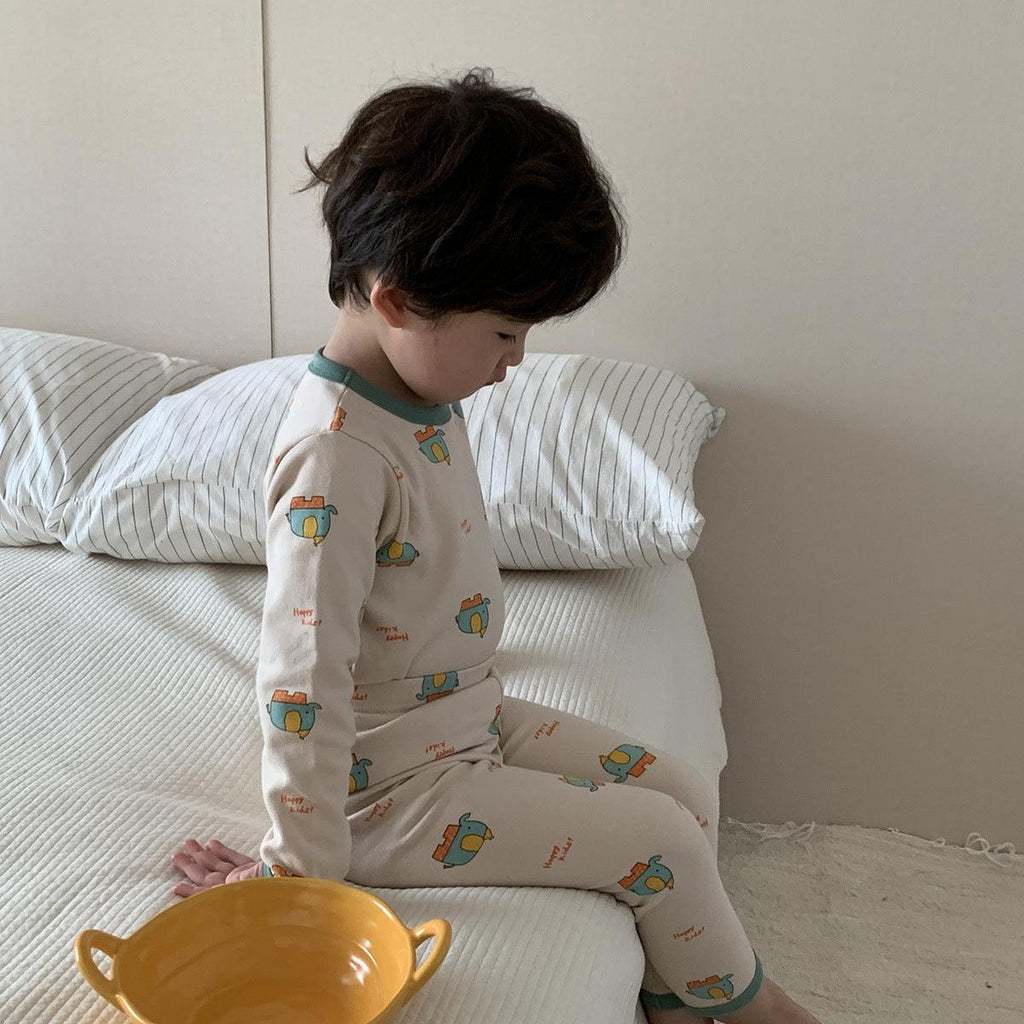Korean Style Children's Loungewear Suit - Amazitshop