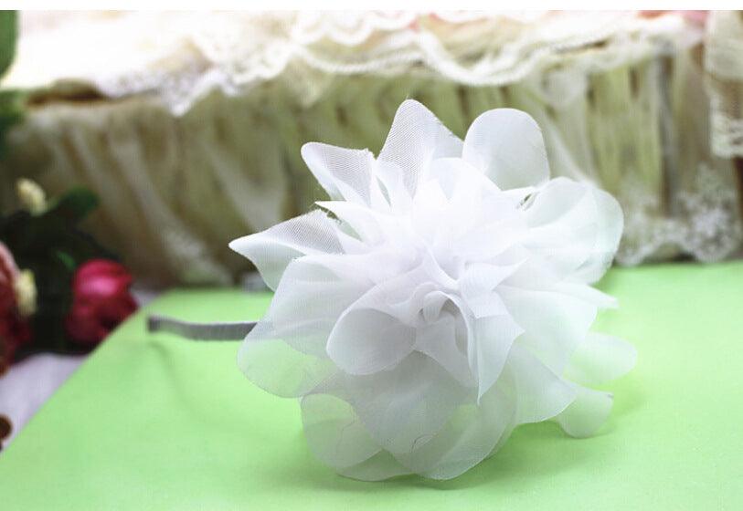Korean super flower children headdress ornaments wedding flower girl dress accessories factory - Amazitshop
