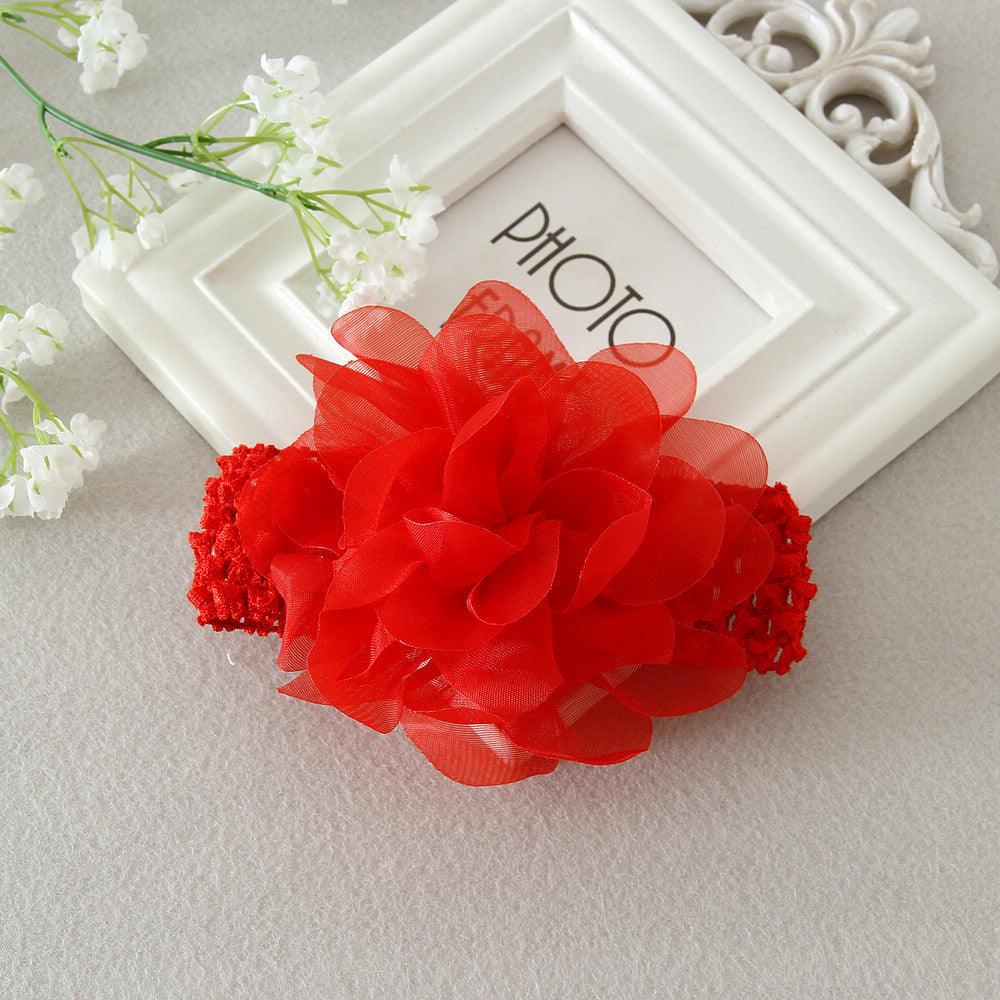 Korean super flower children headdress ornaments wedding flower girl dress accessories factory - Amazitshop