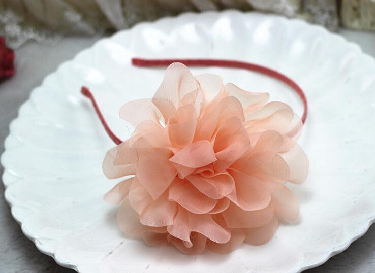 Korean super flower children headdress ornaments wedding flower girl dress accessories factory - Amazitshop