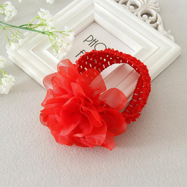 Korean super flower children headdress ornaments wedding flower girl dress accessories factory - Amazitshop