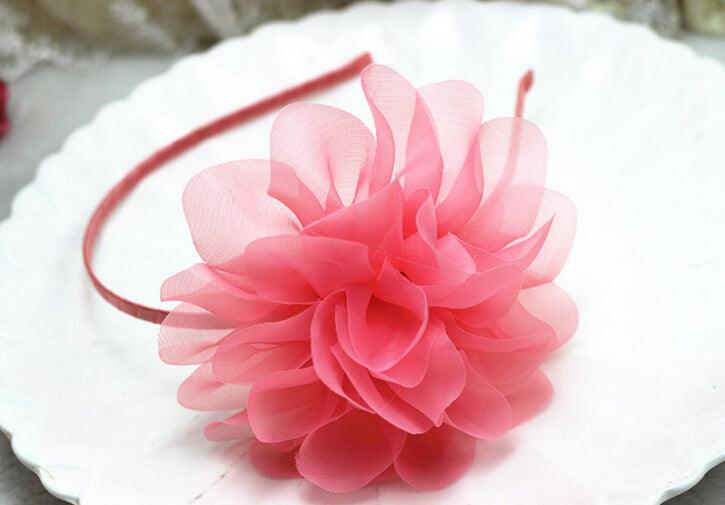 Korean super flower children headdress ornaments wedding flower girl dress accessories factory - Amazitshop