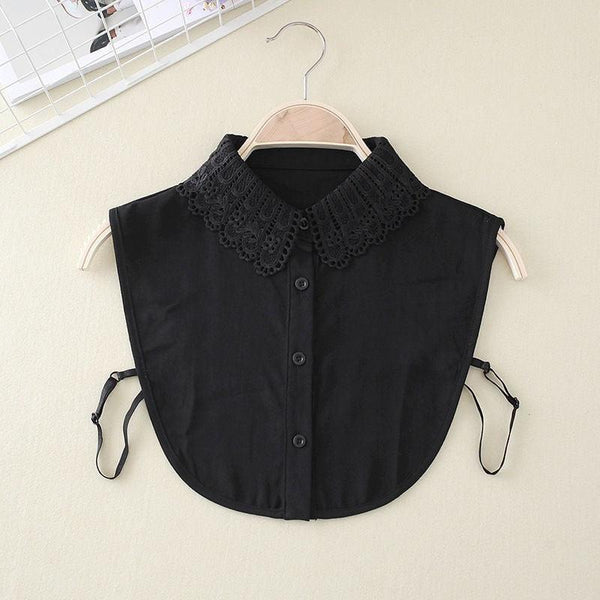 Lace Chiffon Shirt False Collar Decorative Clothing Anti - Dirty Collar - Amazitshop