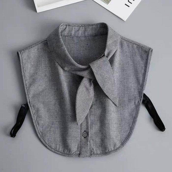 Lace Stand - Up Collar Wooden Ears Fake Shirt Collar - Amazitshop