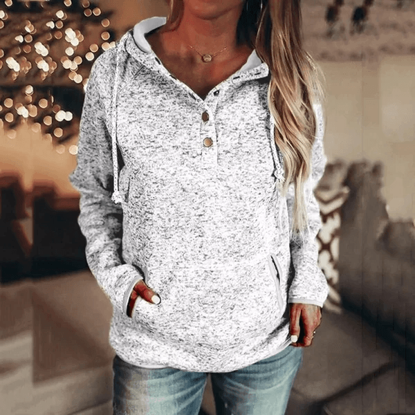 Ladies Drawstring Sweatshirt - Amazitshop