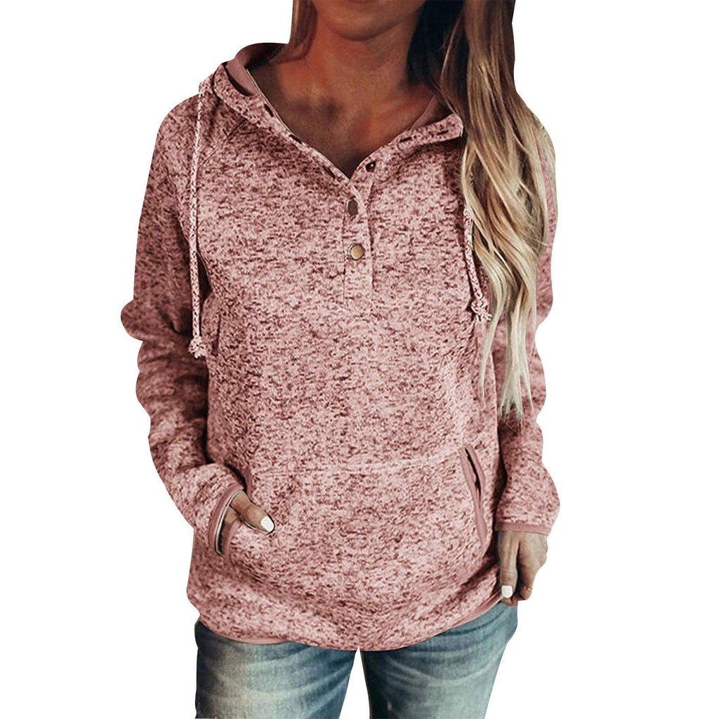 Ladies Drawstring Sweatshirt - Amazitshop