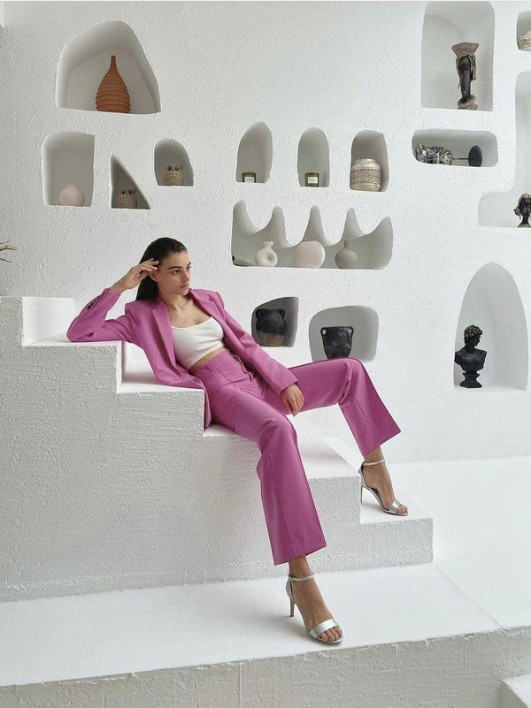 Ladies Fashion Blazer Women Suit Pants - Amazitshop