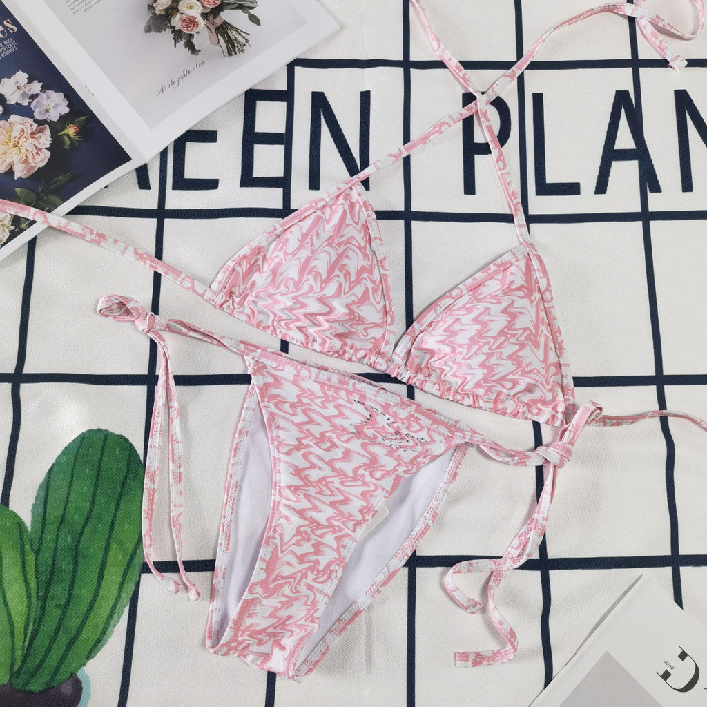 Ladies Fashion Personality Bikini Triangle Swimwear - Amazitshop