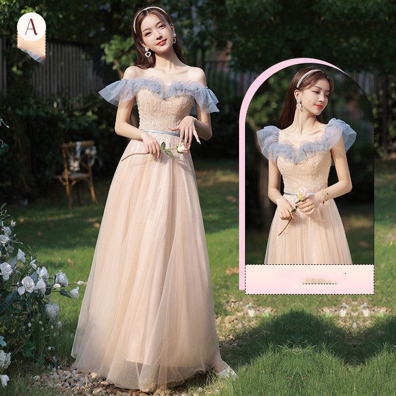 Ladies' High - end Bridesmaid Dresses - Amazitshop