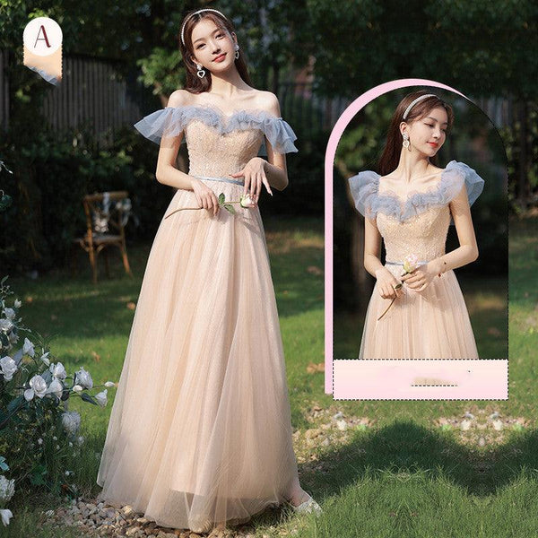 Ladies' High - end Bridesmaid Dresses - Amazitshop