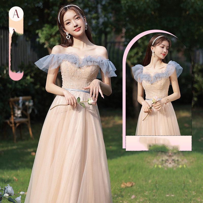 Ladies' High - end Bridesmaid Dresses - Amazitshop