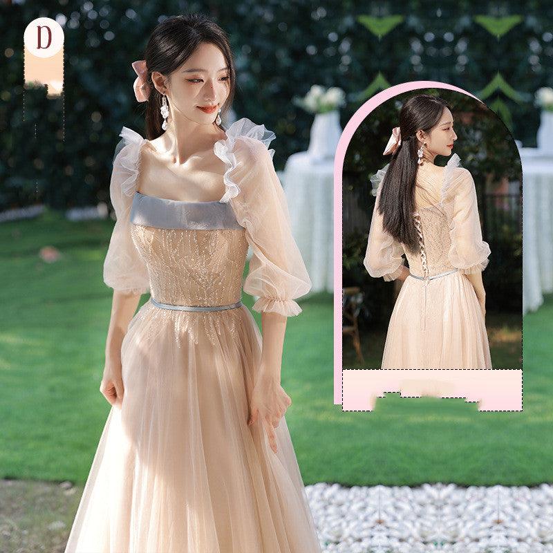 Ladies' High - end Bridesmaid Dresses - Amazitshop