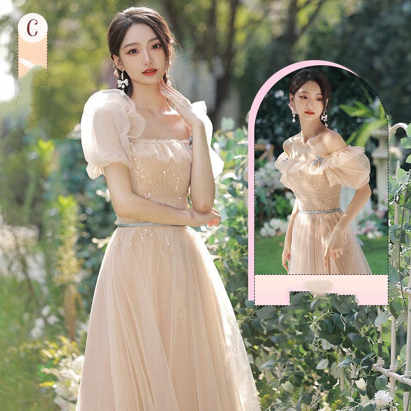Ladies' High - end Bridesmaid Dresses - Amazitshop