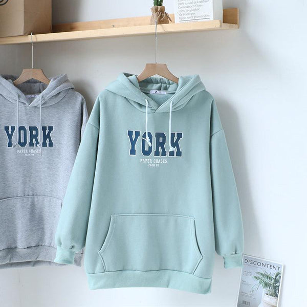 Ladies Hooded Sweatshirt - Amazitshop