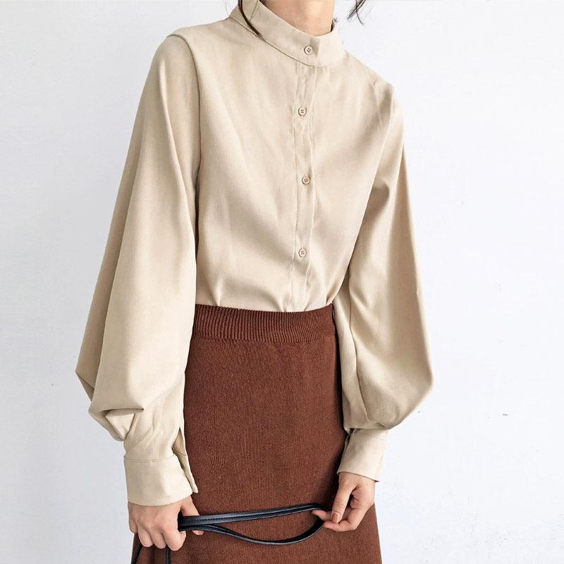 Lantern sleeves work with casual shirts - Amazitshop