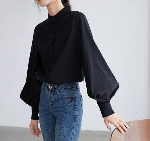 Lantern sleeves work with casual shirts - Amazitshop